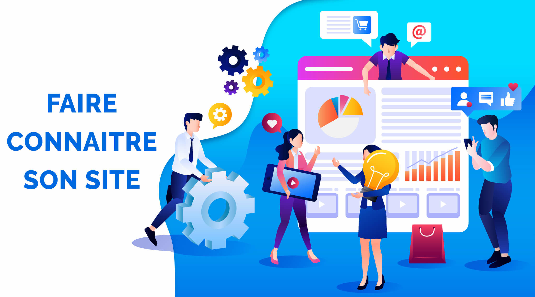 Apprenez à connaître les éléments les plus importants du site Web!