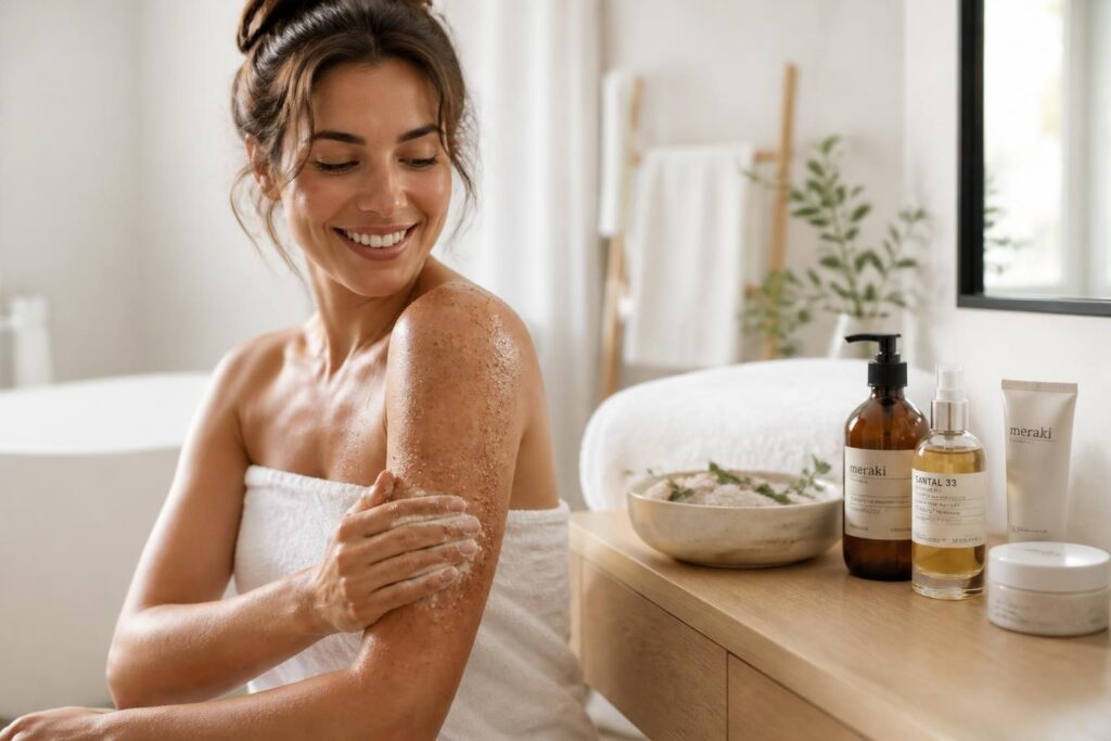 Soins du corps : gommage, hydratation, la routine complète