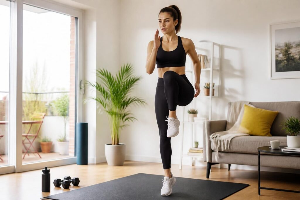 découvrez comment intégrer 20 minutes d'exercice sportif à la maison pour rester actif même quand vous manquez de temps.