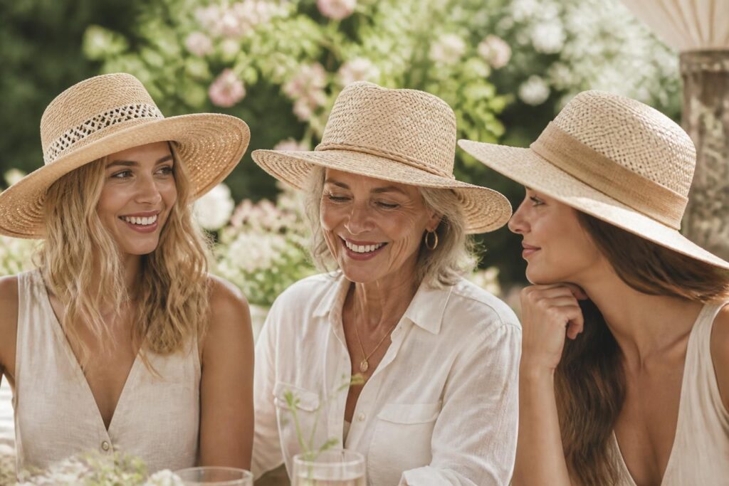 Chapeaux en âille naturelle pour femmes : élégance et confort au naturel