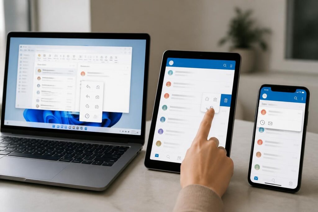Comment rappeler un mail sur Outlook selon votre appareil et version
