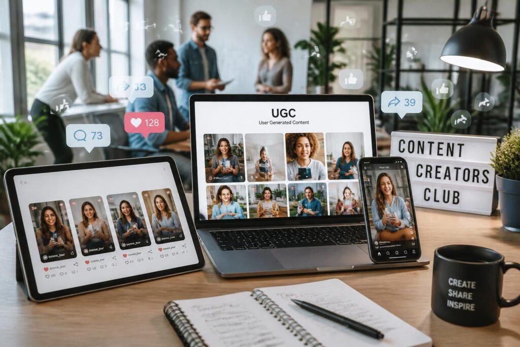 découvrez ce qu'est le contenu ugc, explorez des exemples concrets et apprenez des stratégies efficaces pour dynamiser votre marque grâce aux contenus générés par les utilisateurs.