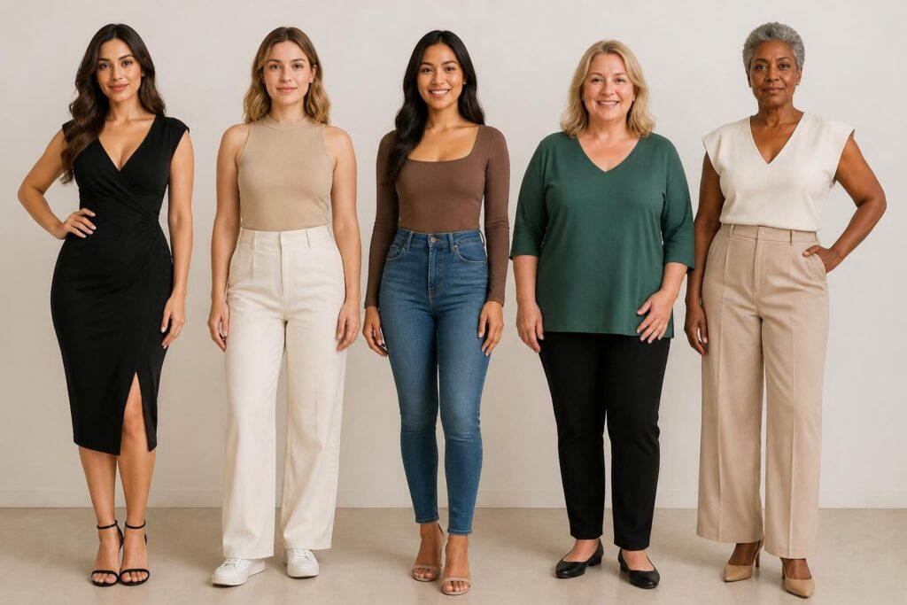 découvrez comment identifier votre morphologie féminine pour sélectionner des vêtements qui mettent en valeur votre silhouette et valorisent votre style.