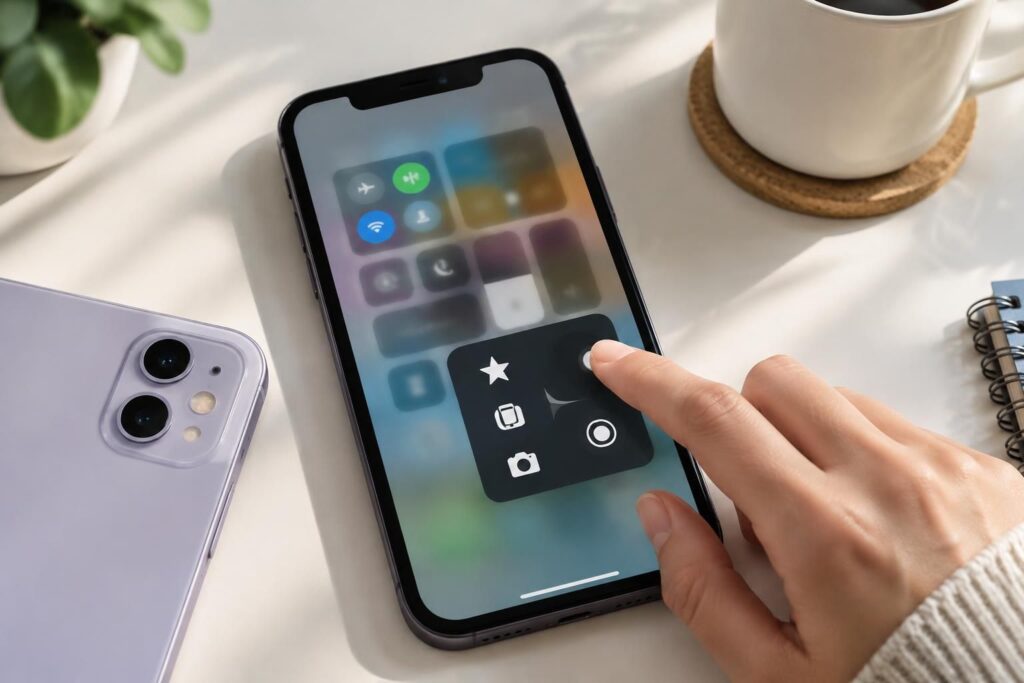 Capture écran iPhone 11 : astuces pour faire une capture ou un enregistrement d’écran sans bouton