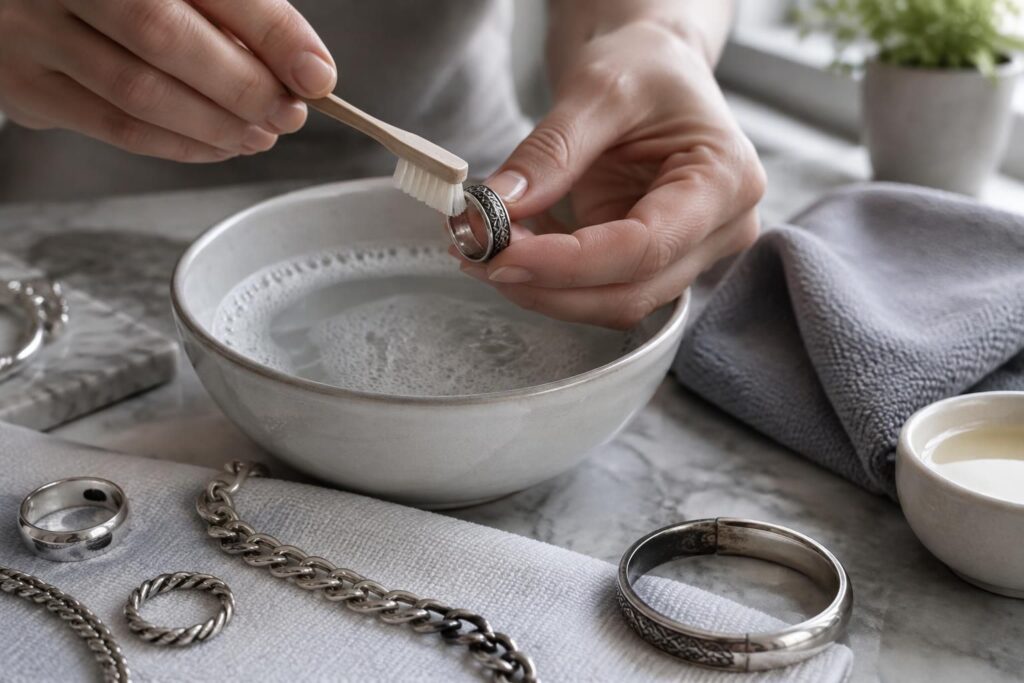 Nettoyer des bijoux en argent noirci : méthodes efficaces et conseils pratiques